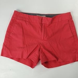 Banana Republic Hampton fit coral shorts size 2